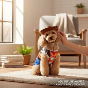 Disney Pixar Woody- Toy Story - SMALL Dog - Halloween Costume